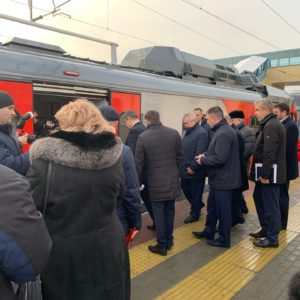 Новый рельсовый автобус РА-3 //Фото: Екатерина Мацкиева