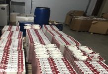 Производство сигарет на 500 млн рублей раскрыли таможенники юга