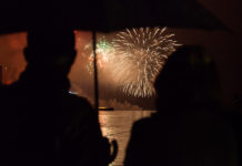 В Ростовской области отметили 88-летие региона Дождь и фейерверк//Фото: tvoy-bor.ru