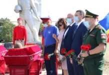 В Веселовском районе перезахоронили останки 58 солдат ВОВ