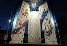 В Ростове появился скалодром на территории стадиона «Олимп-2»