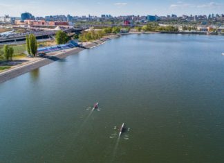 Под застройку жилыми домами на левом берегу в Ростове выделили три участка Парк Левобережный//Фото: правительство РО