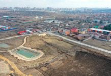 В жилом районе Суворовский началось возведение нового парка В жилом районе Суворовский началось возведение нового парка //Фото: «ВКБ-Новостройки»