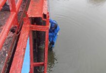 В Ростове из-за деформации затвора понизился уровень воды на Низовом водохранилище