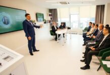 МегаФон объединил более 50 цифровых решений в Центре бизнес-возможностей Презентация Центра бизнес-решений МегаФона в Ростове-на-Дону //Фото предоставлено пресс-службой компании МегаФон