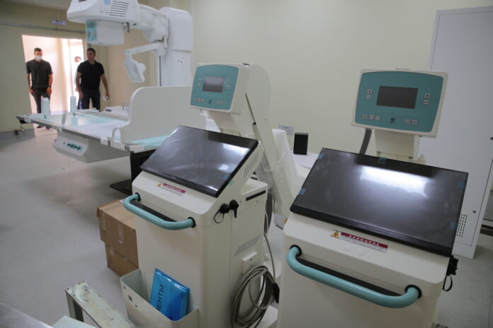 медоборудование новой инфекционной больницы // фото: donland.ru