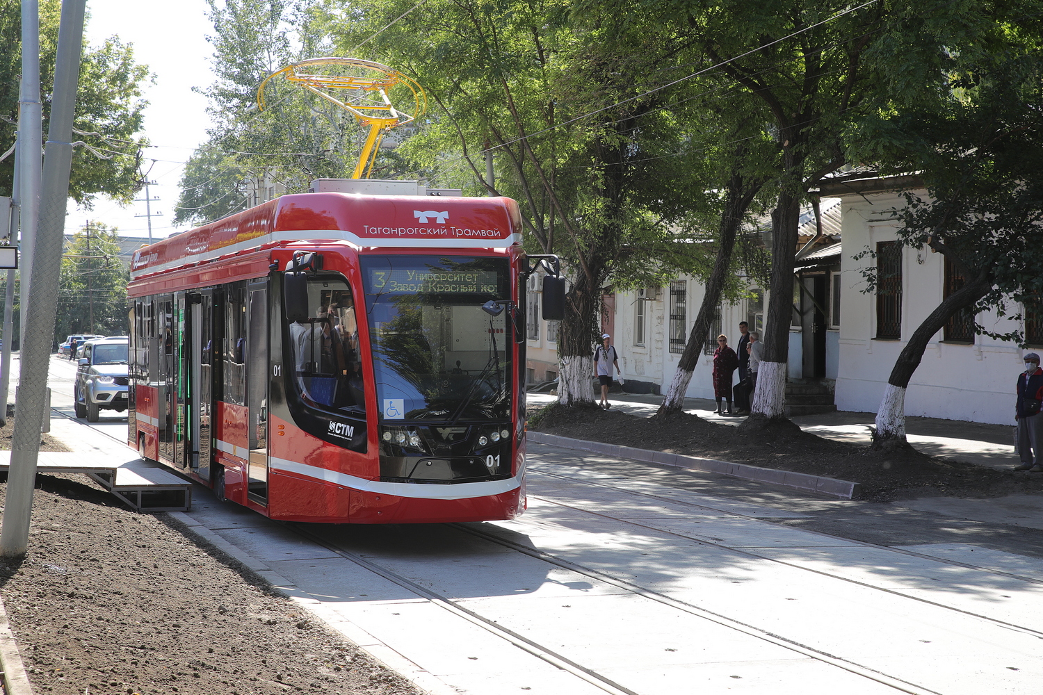 Новые трамваи в Таганроге