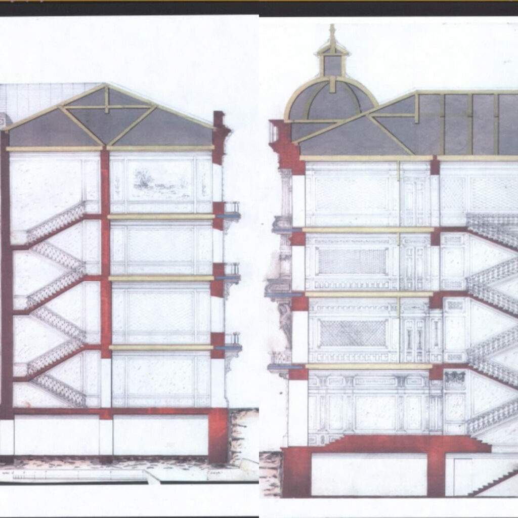 Проект реконструкции здания гостиницы "Московская" //Фото: паблик "Мой Фасад"