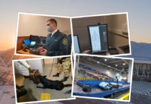 Таможенный контроль в «Платове»: пройти сканер, собаку и коридор
