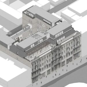 Проект реконструкции здания гостиницы "Московская" //Фото: паблик "Мой Фасад"