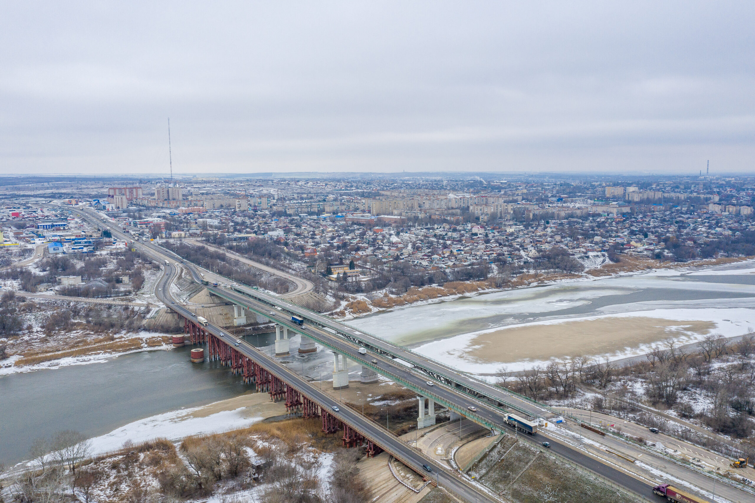 Проект реконструкции моста через Северский Донец скорректировали