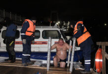 В крещенских купаниях приняли участие 20 тысяч ростовчан