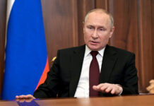 Путин подписал указы о признании независимости Донецкой и Луганской народных республик