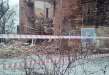 В Ростове на Ульяновской обрушилось аварийное здание